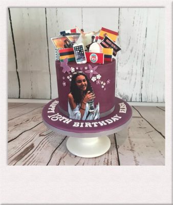 18th Birthday Cake made by All Things Cake Epsom